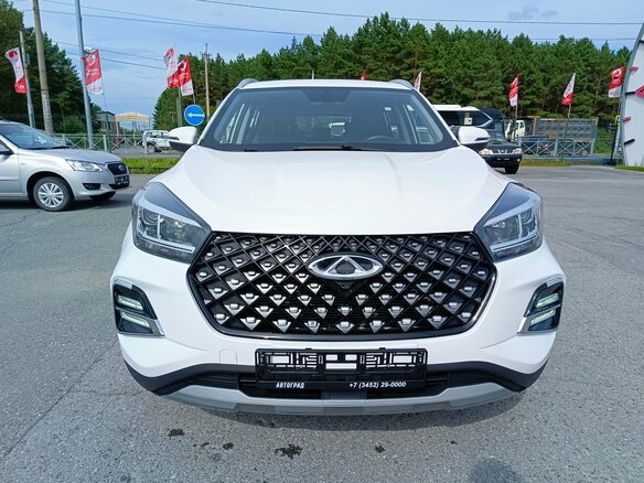 2024 Chery Tiggo 4 Pro I Рестайлинг, белый, 1630000 рублей - вид 1