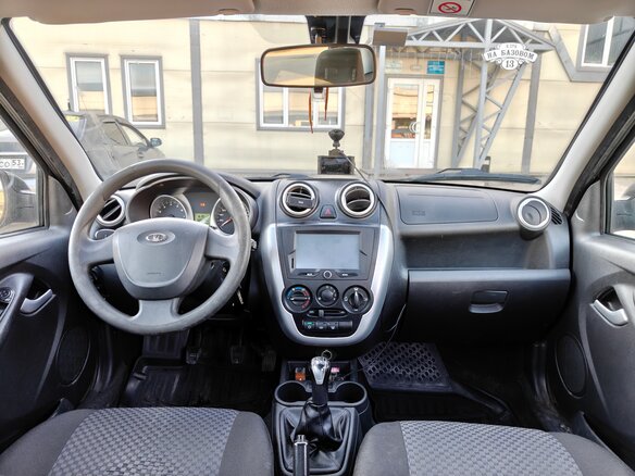 2013 Lada (ВАЗ) Granta I, синий - вид 7