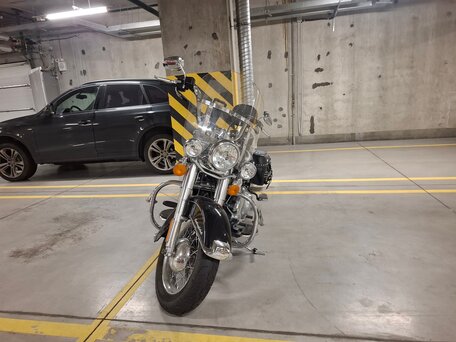 2010 Harley-Davidson Heritage Classic, чёрный, 1300000 рублей, вид 4