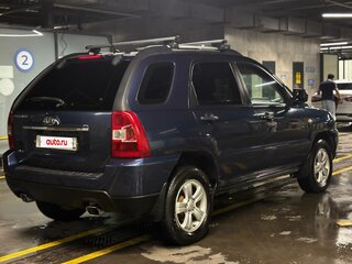 2009 Kia Sportage II Рестайлинг, синий, 850000 рублей, вид 4
