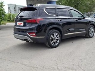 2018 Hyundai Santa Fe IV, чёрный, 2120000 рублей, вид 5