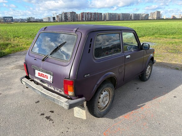2011 Lada (ВАЗ) 2121 (4x4) I Рестайлинг, пурпурный, 220000 рублей - вид 6