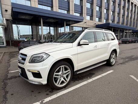 2014 Mercedes-Benz GL-Класс 350 II (X166), белый, 3090000 рублей, вид 3