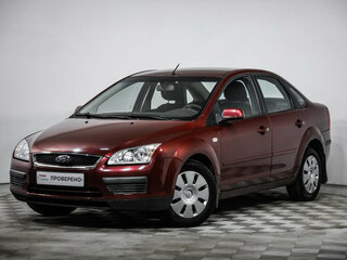 2006 Ford Focus II, красный, 355000 рублей, вид 1