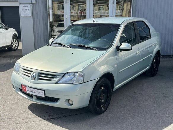 2007 Renault Logan I, серый, 384000 рублей - вид 2