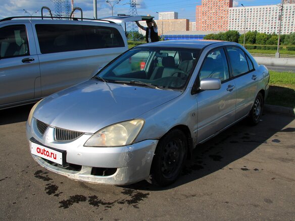 2003 Mitsubishi Lancer IX, серебристый, 230000 рублей