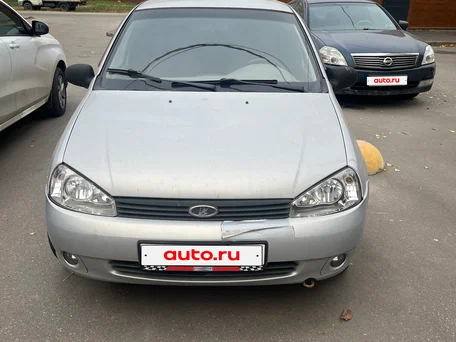 2008 Lada (ВАЗ) Kalina I, серебристый, 165000 рублей, вид 1