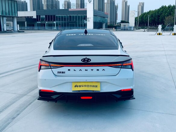 2022 Hyundai Elantra VII (CN7), белый, 1690000 рублей - вид 5