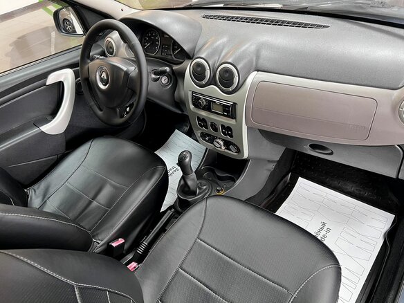 2010 Renault Logan I Рестайлинг, чёрный, 530000 рублей - вид 12