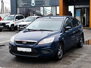 2008 Ford Focus II Рестайлинг, синий, 645000 рублей, вид 1