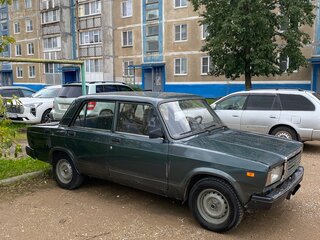 2007 Lada (ВАЗ) 2107, зелёный, 85000 рублей, вид 2