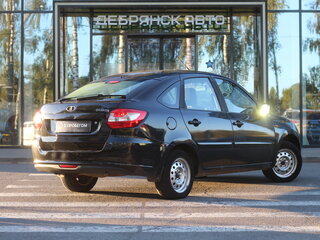 2015 Lada (ВАЗ) Granta I, чёрный, 460000 рублей, вид 3