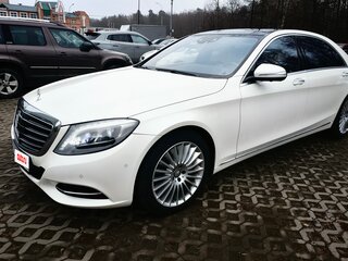 2015 Mercedes-Benz S-Класс 500 VI (W222, C217), белый, 5197000 рублей, вид 1