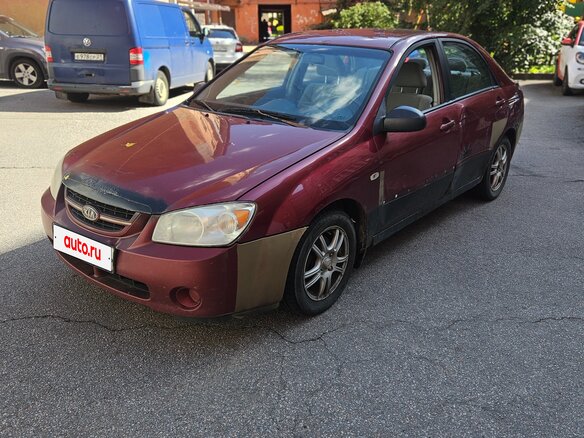 2006 Kia Cerato I, пурпурный, 199999 рублей