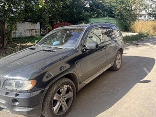 2002 BMW X5 4.4i I (E53), чёрный, 900000 рублей, вид 5