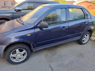2008 Lada (ВАЗ) Kalina I, синий, 150000 рублей, вид 2