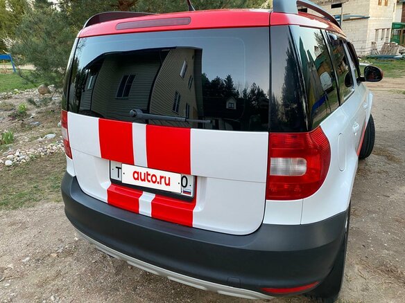 2013 Skoda Yeti I, белый - вид 5
