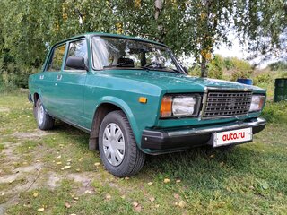2005 Lada (ВАЗ) 2107, зелёный, 160000 рублей, вид 2