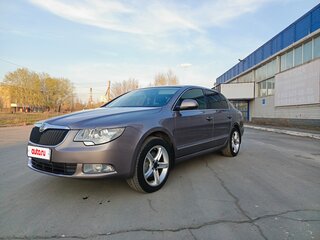 2012 Skoda Superb II, бежевый, 1100000 рублей, вид 1