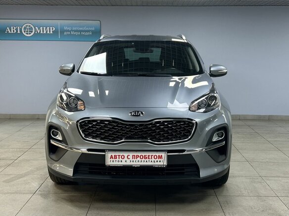 2021 Kia Sportage IV Рестайлинг, серый, 2210000 рублей - вид 1