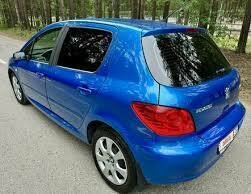 2007 Peugeot 307 I Рестайлинг, синий, 410000 рублей, вид 3