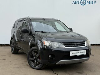 2007 Mitsubishi Outlander II, чёрный, 805000 рублей, вид 3