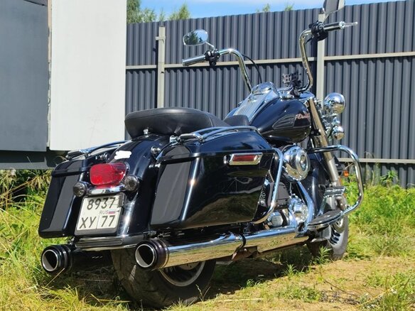 2013 Harley-Davidson Road King, чёрный, 1170000 рублей - вид 13