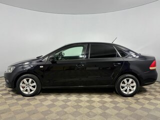 2013 Volkswagen Polo V, чёрный, 590000 рублей, вид 2