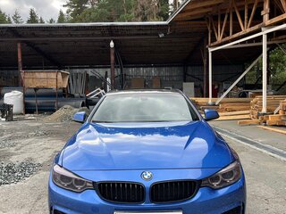 2014 BMW 4 серии 420d xDrive F32/F33/F36, синий, 2400000 рублей, вид 3
