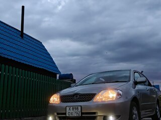 2001 Toyota Corolla IX (E120, E130), серый, 485000 рублей, вид 3