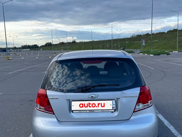 2007 Chevrolet Aveo I, серебристый - вид 3