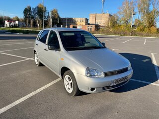 2007 Lada (ВАЗ) Kalina I, серебристый, 175000 рублей, вид 2