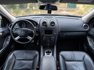2008 Mercedes-Benz M-Класс 350 II (W164) Рестайлинг, чёрный, 1100000 рублей, вид 5