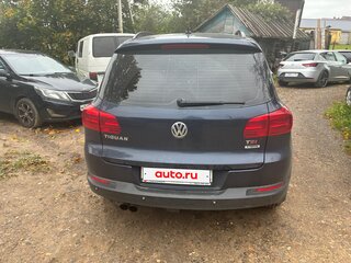 2014 Volkswagen Tiguan I Рестайлинг, синий, 890000 рублей, вид 3
