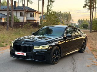2020 BMW 7 серии 730d xDrive VI (G11/G12) Рестайлинг, чёрный, 6100000 рублей, вид 1