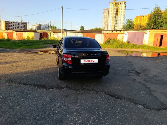 2023 Lada (ВАЗ) Granta I Рестайлинг, чёрный, 760000 рублей - вид 2