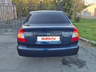 2011 Hyundai Accent ТагАЗ II, синий, 375000 рублей, вид 3