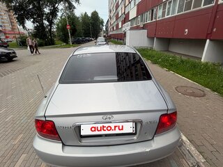 2010 Hyundai Sonata ТагАЗ IV (EF) Рестайлинг, серебристый, 400000 рублей, вид 4