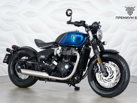2026 Triumph Bonneville Bobber, чёрный, 2099000 рублей, вид 5