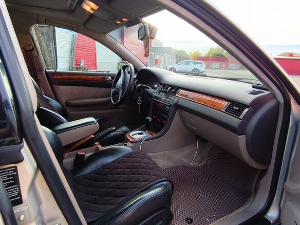 1998 Audi A6 II (C5), бежевый, 520000 рублей - вид 9