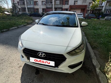 2019 Hyundai Solaris II, белый, 1130000 рублей, вид 1