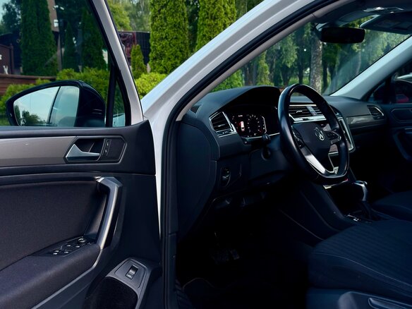 2022 Volkswagen Tiguan Allspace II Рестайлинг, белый - вид 25