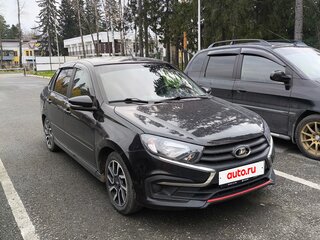 2022 Lada (ВАЗ) Granta Drive Active I Рестайлинг, чёрный, 780000 рублей, вид 4