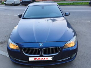 2010 BMW 5 серии 523i VI (F10/F11/F07), синий, 1400000 рублей, вид 1