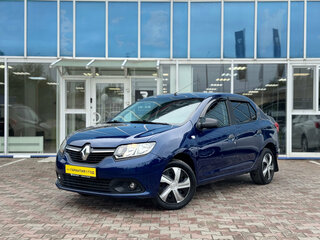 2018 Renault Logan II, синий, 738000 рублей, вид 1