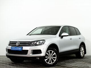 2012 Volkswagen Touareg II, серебристый, 1519000 рублей, вид 3