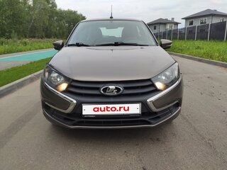 2019 Lada (ВАЗ) Granta I Рестайлинг, коричневый, 740000 рублей, вид 3