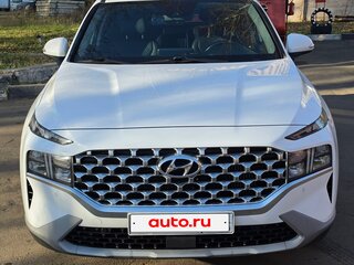 2021 Hyundai Santa Fe IV Рестайлинг, белый, 3250000 рублей, вид 1