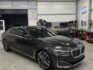 2019 BMW 7 серии 740i VI (G11/G12) Рестайлинг, серый, 4650000 рублей, вид 1