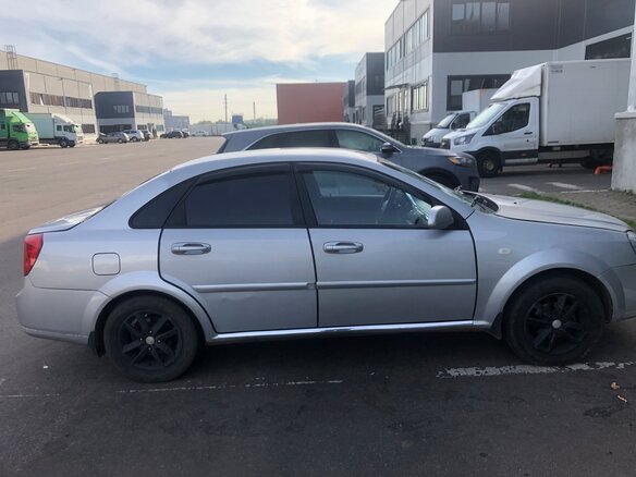 2008 Chevrolet Lacetti I, серебристый, 400000 рублей - вид 2